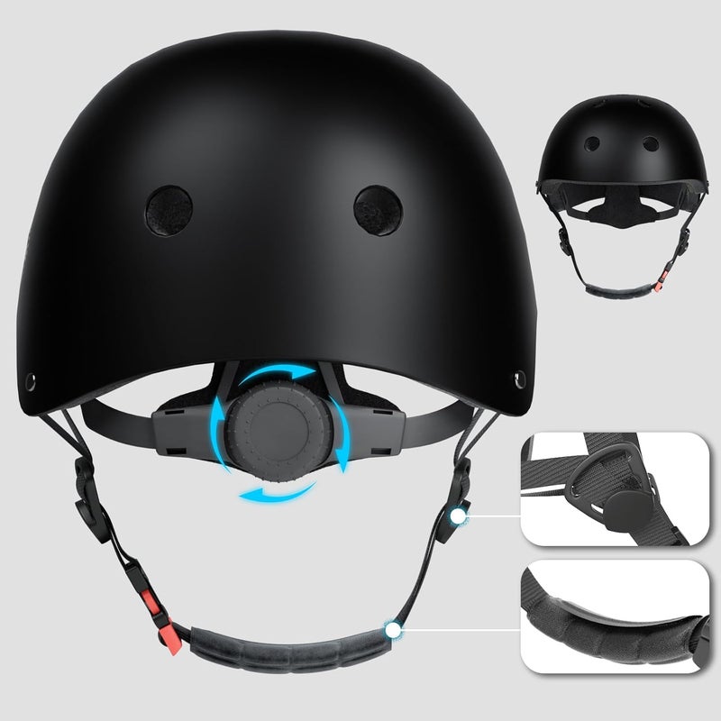 67i Kids Bike Helmet Toddler Helmets for Ages 3-8 Years Old Girls Boys Kid Adjustable Skateboard Bicycle Helmets Multi-Sport Ventilation Skateboarding Cycling Scooter Roller Skate Helmet - Image 4